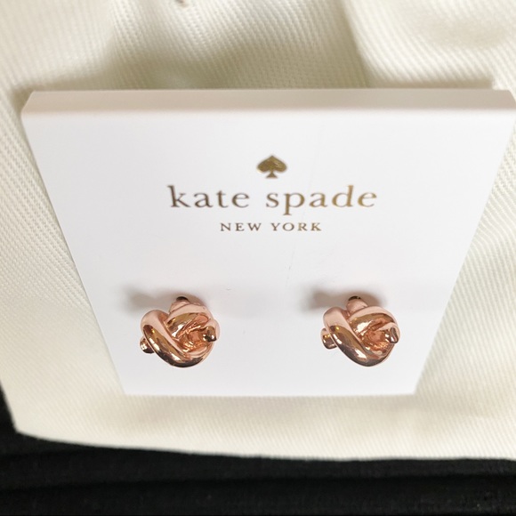 KATE SPADE NEW YORK SAILOR’S KNOT EARRINGS - Picture 4 of 6